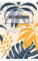 Netherlands: Ruled Travel Diary Notebook or Journey Journal - Lined Trip Pocketbook for Men and Women with Lines