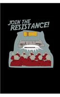 Join the resistance OHM: 6x9 Buddha - lined - ruled paper - notebook - notes