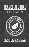 Travel Journal for Men South Africa