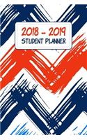 2018-2019 Student Planner: Daily, Weekly, and Monthly Calendar Planner and Organizer for Students for the Academic Year 2018-2019 (6x9) V3