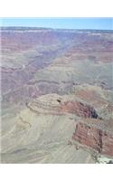 Grand Canyon Notebook Large Size 8.5 x 11 Ruled 150 Pages Softcover