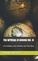 Writings of Antonio Vol. III