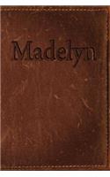 Madelyn: Simulated Leather Writing Journal