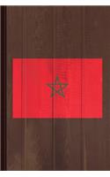 Morocco Flag Journal Notebook