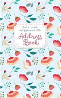 Just a Simple Old-Fashioned Little Address Book