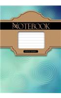 Notebook Classic, Water Ripples 7 x 10, 50 Sheet