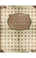 Hexagonal Graph Paper Notebook