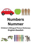 English-Swedish Numbers/Nummer Children's Bilingual Picture Dictionary