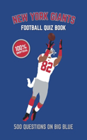 New York Giants Football Quiz Book