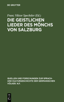 geistlichen Lieder des Mönchs von Salzburg
