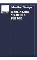 Make-Or-Buy-Strategien Für F&e