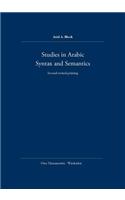 Studies in Arabic Syntax and Semantics