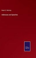 Addresses and Speeches