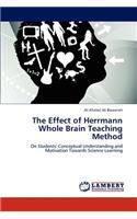 Effect of Herrmann Whole Brain Teaching Method