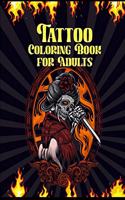 Tattoo Coloring Book for Adults