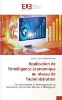 Application de l'intelligence économique au niveau de l'administration