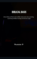 Biblical Basis