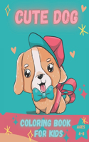 cute dogs coloring books for kids ages 4-8