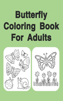 Butterfly Coloring Book For Adults