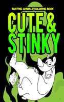 Cute And Stinky Farting Animals Coloring Book