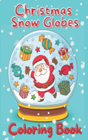 Christmas Snow Globes Coloring Book
