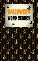 Halloween Word Search: Halloween Large Print Word Search Puzzle Books