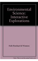 Holt Environmental Science: Interactive Explorations CD-ROM for Macintosh? and Windows?