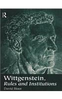 Wittgenstein, Rules and Institutions