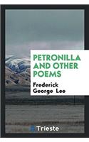 Petronilla and Other Poems