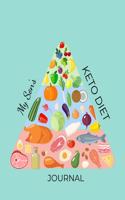 My Son's Keto Diet Journal: Macros & Meal Tracking Log Ketogenic Diet Food Diary 100,90,60,21 day diet keto challenges-Daily, Weekly, Monthly & Yearly Keto Weight Loss Diary Fo