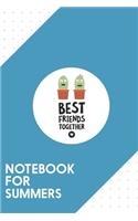 Notebook for Summers