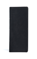 CSB Large Print Personal Size Reference Bible, Black Leather