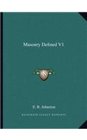 Masonry Defined V1