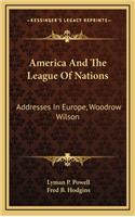 America and the League of Nations