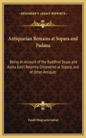 Antiquarian Remains at Sopara and Padana