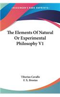 The Elements Of Natural Or Experimental Philosophy V1: (English)
