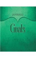 Goals Journal: Teal 8x10 128 Page Lined Journal Notebook Diary (Volume 1)