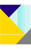 Semi Log Graph Paper Workbook: 31 Divisions (Long Axis) By 2 Cycle