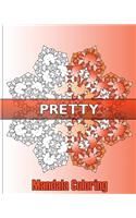 Pretty Mandala Coloring