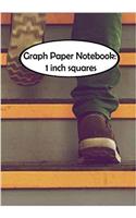 Graph Paper Notebook - 1 Inch Squares - Trees: Graph Paper, 1 Inch Squares