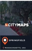 City Maps Springfield Massachusetts, USA