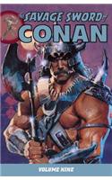 The Savage Sword of Conan, Volume 9
