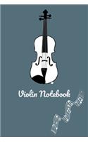 Violin Practice & Assignment Notebook: Violin Lesson Tracking Charts - Record Notes and Practice Log Book - 100 pages