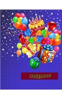 Birthday Notebook Journal