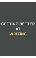 getting better at writing