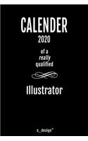 Calendar 2020 for Illustrators / Illustrator