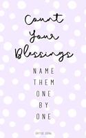 Count Your Blessings