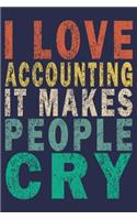 I Love Accounting It Makes People Cry