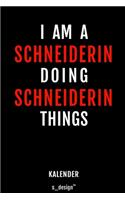 Kalender für Schneider / Schneiderin