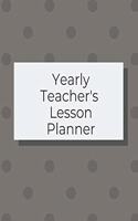 Yearly Teacher's Lesson Planner